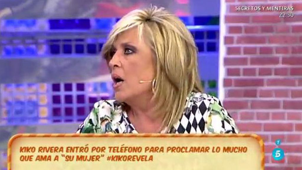 Lydia: "Kiko, comprendo que quieras hacer ver que lo que contamos es todo mentira"