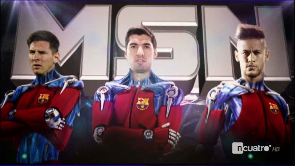 Los superhéroes del Barça: Messi, Suárez y Neymar... ¡no son inmortales!