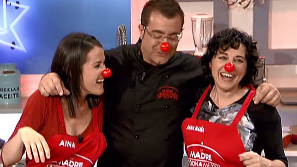 Anna Mª, Aina y Sergio, los nuevos payasos de la 'tele-cocina'