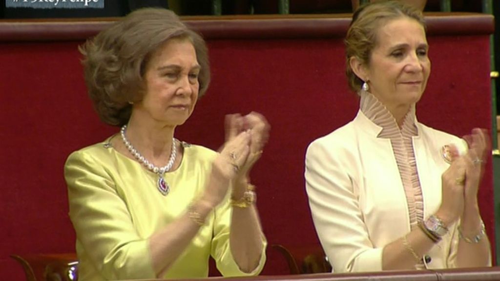 Felipe VI: "Agradecer a mi madre , la reina Sofía, todo una vida de trabajo"