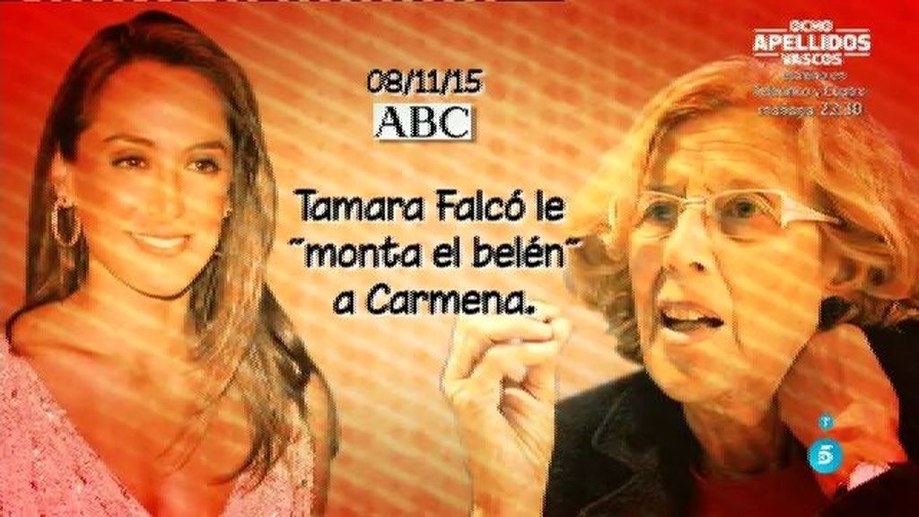 Tamara Falcó en contra de Carmena por querer quitar los belénes de Madrid