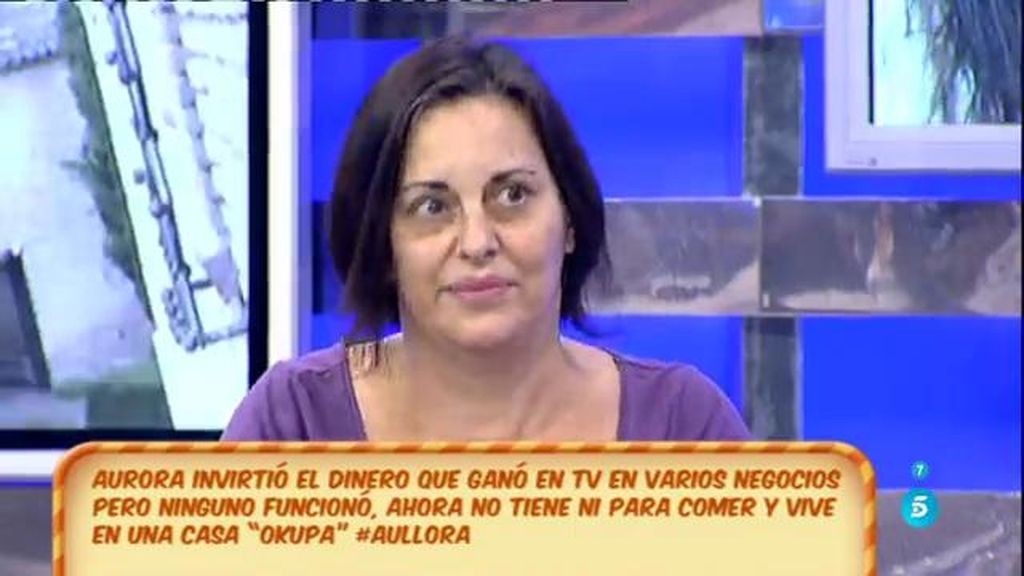 Aurora Díaz, madre de la hija de Jaime Ostos: "Hago recados para ganar dinero"