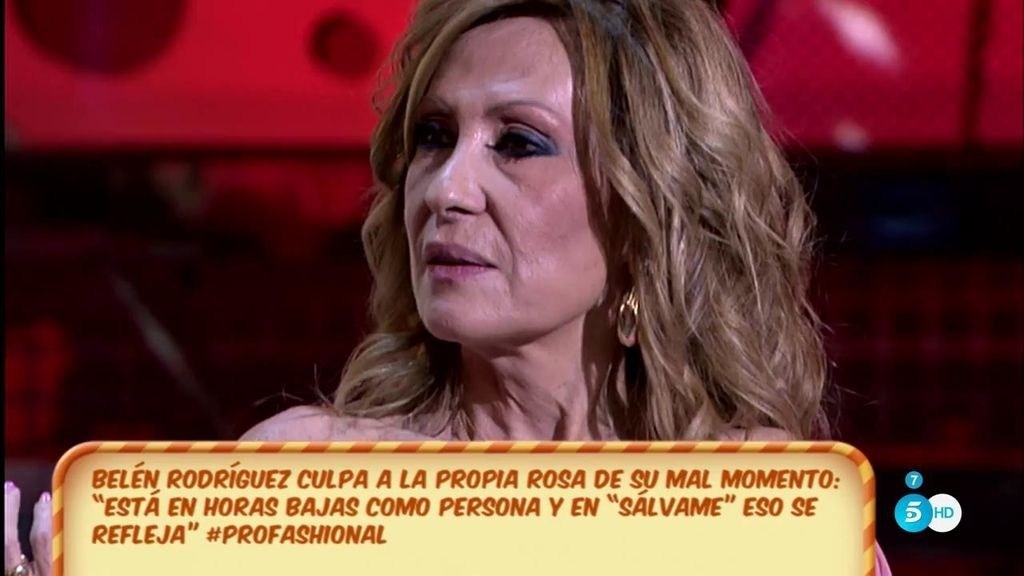 Rosa Benito: “No estoy pasando por mi mejor momento, veo que mi trabajo puede peligrar”