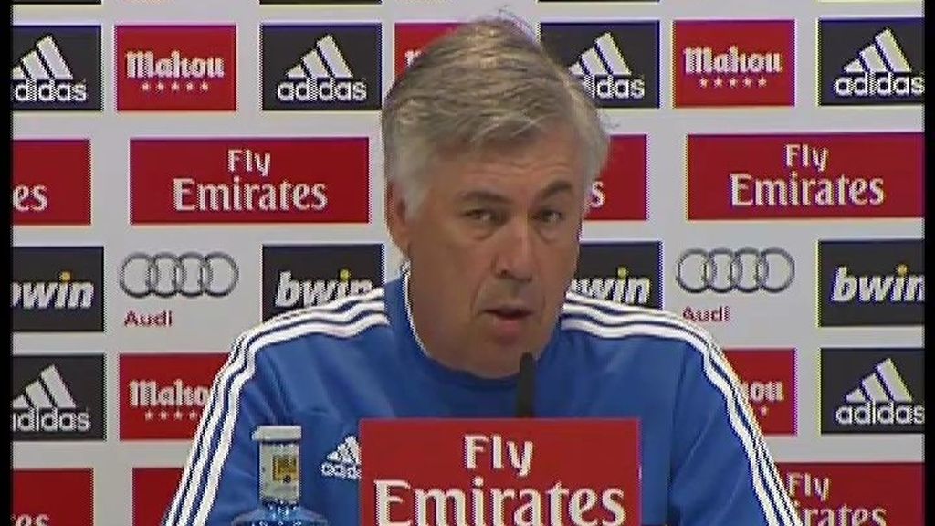 Ancelotti: "Cristiano no juega mañana"