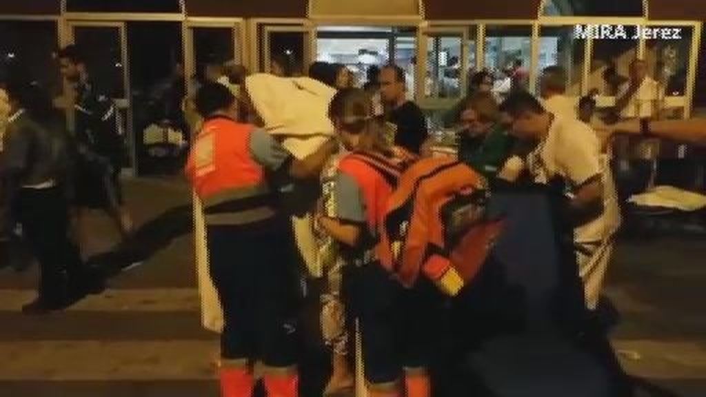 Evacuados 200 pacientes del hospital de Jerez por un incendio