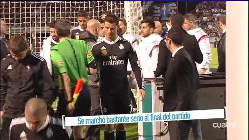 Cristiano salió enfadado de Vigo: sin gol y aguantando las ‘bromas’ de Balaídos