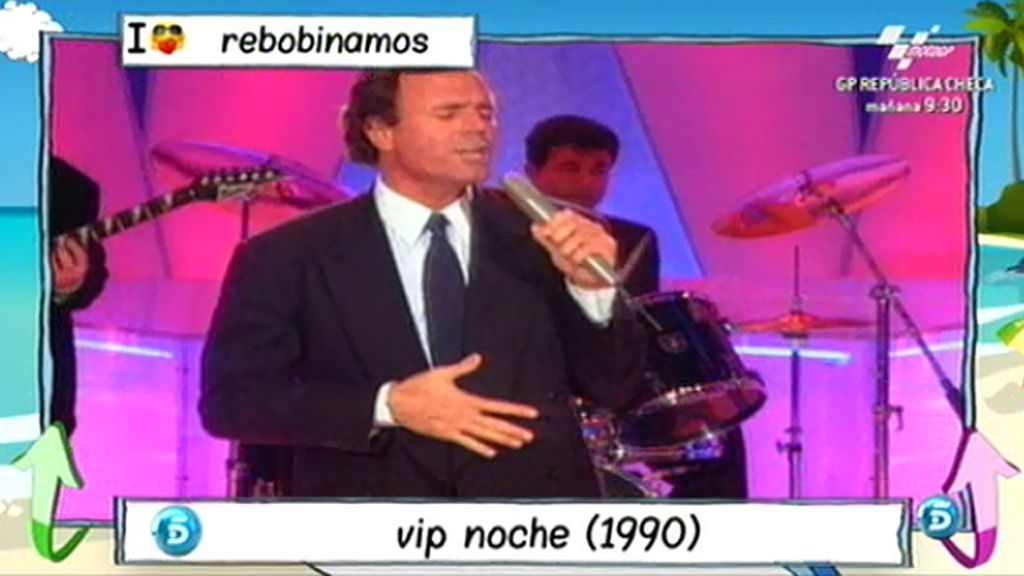 Julio Iglesias, El Puma, Celia Cruz... Grandes éxitos de los 90