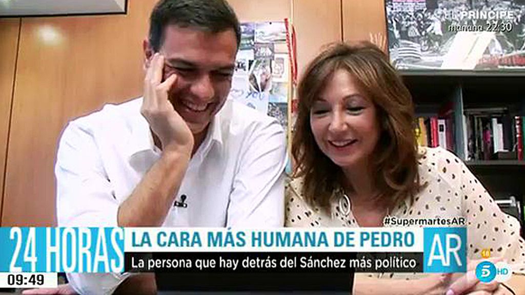 Así fue el Pedro Sánchez más cercano en sus 24 horas con Ana Rosa Quintana