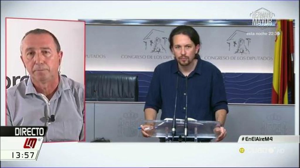 Baldoví: "La alternativa sería un gobierno de Podemos, PSOE y la abstención de Ciudadanos"