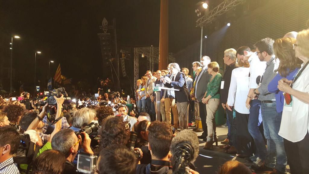 Artur Mas: “Tenemos una doble victoria: ha ganado el sí y la democracia”
