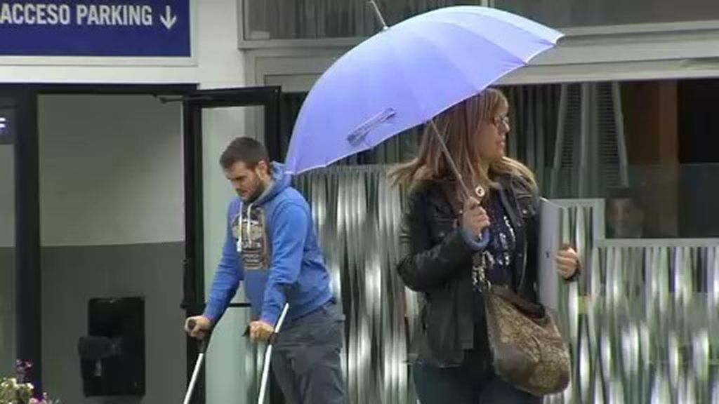 El frio y la lluvia, protagonistas en el norte