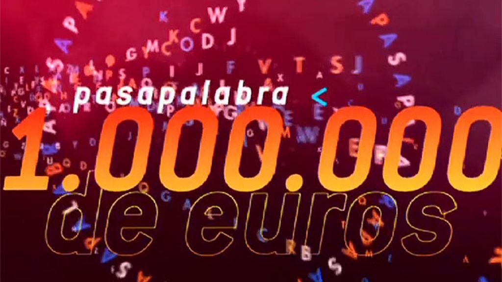 ¡'Pasapalabra', a por 1.000.000 de euros!