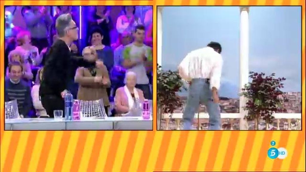 ¡Los colaboradores de ‘Sálvame’ bailan al ritmo de Agustín Pantoja!