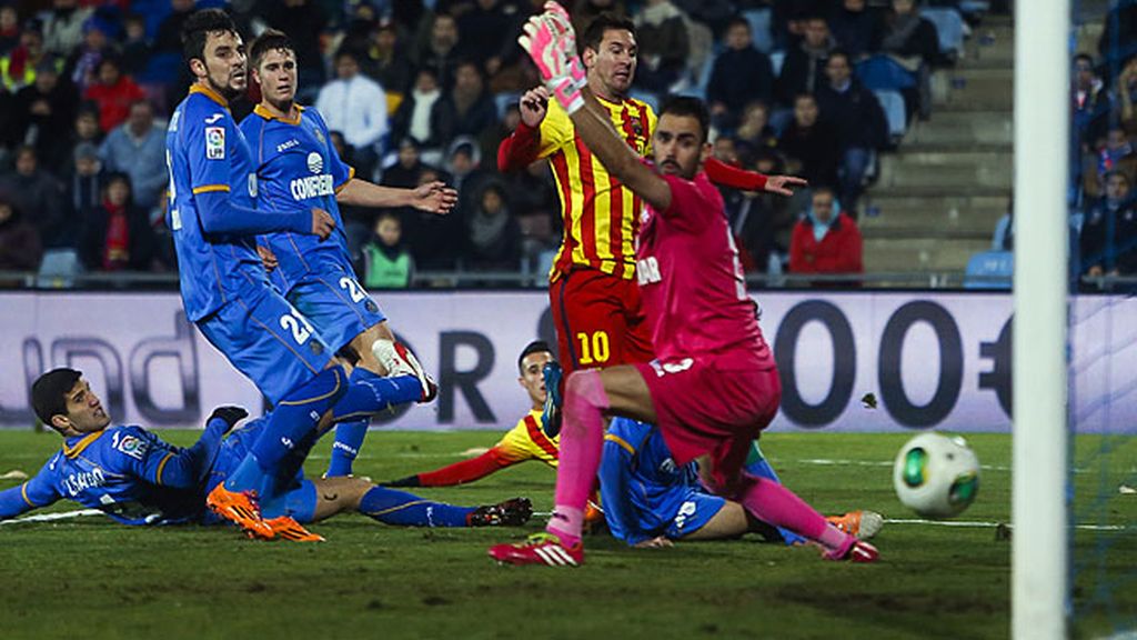 Así fue paso a paso el golazo de Messi en Getafe