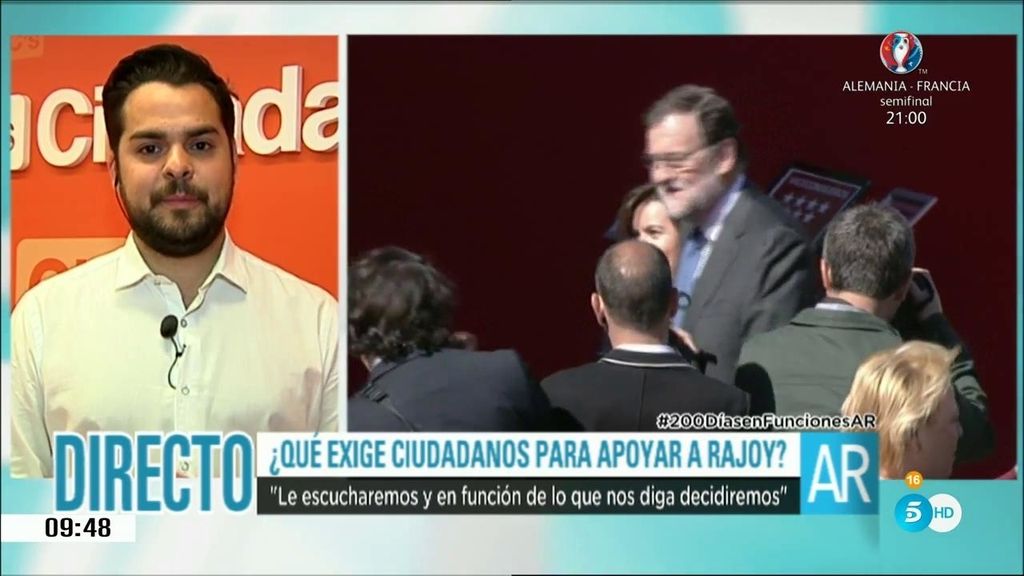 Fernando de Páramo: "Ciudadanos seguirá diciéndole no a Mariano Rajoy"