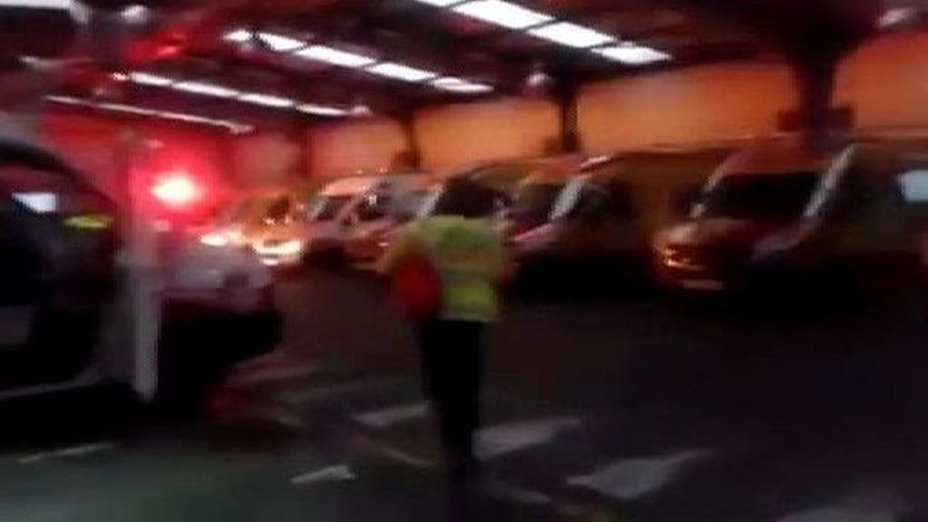 La emotiva despedida del Samur a un compañero de trabajo