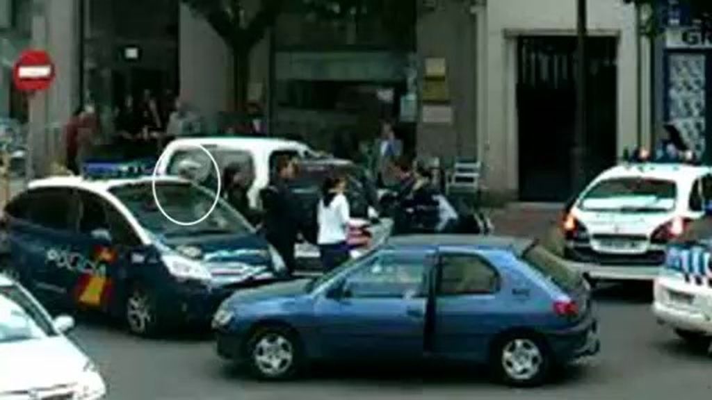 Primeras imágenes de la detención de Triana en plena calle