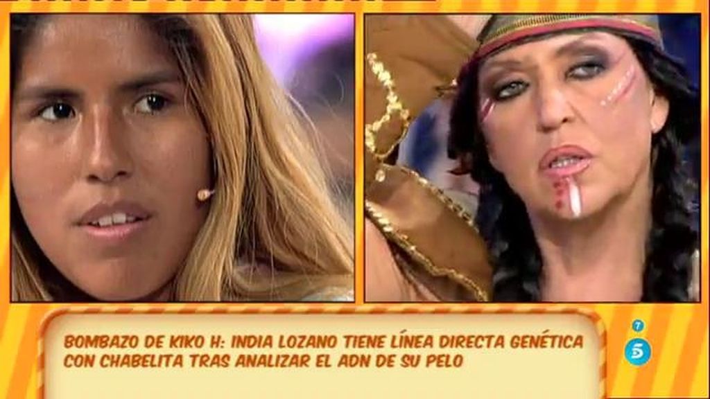 ¡Bombazo de Kiko Hernández!: "India" Lozano tiene línea genética directa con Chabelita