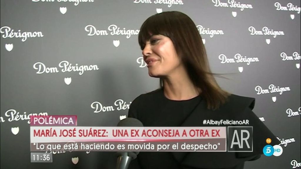 MªJosé Suárez, sobre Alba Carrillo: "Esta movida por el despecho"