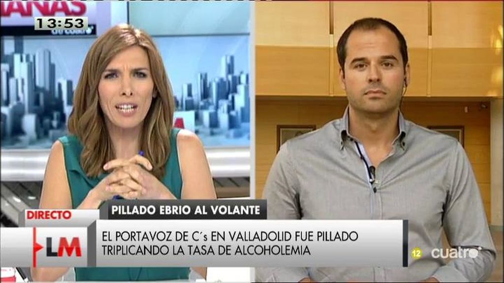 El portavoz de Ciudadanos en Valladolid, pillado triplicando la tasa de alcoholemia