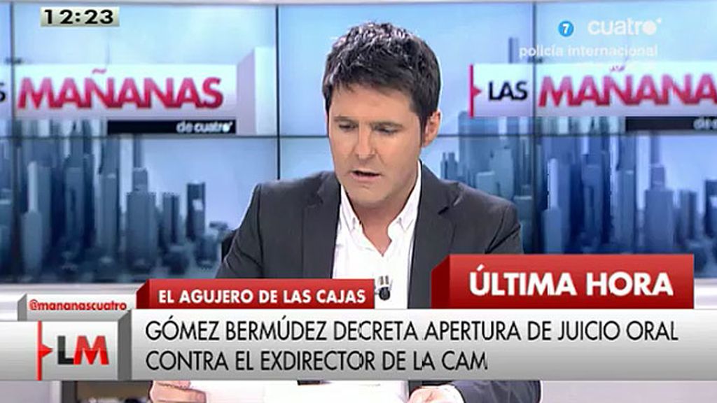 El juez Gómez Bermúdez da un plazo de 24 horas a directivos de la CAM