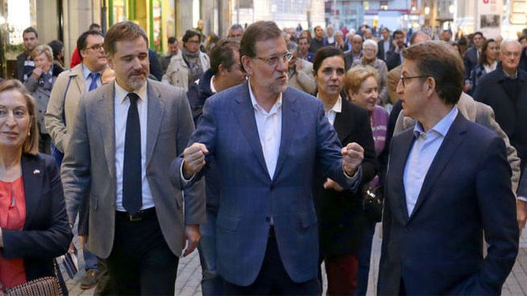 Rajoy, 'persona non grata' en Pontevedra