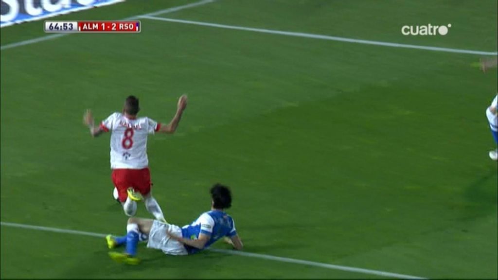 Gol de Verza (Almería 2-2 Real Sociedad)