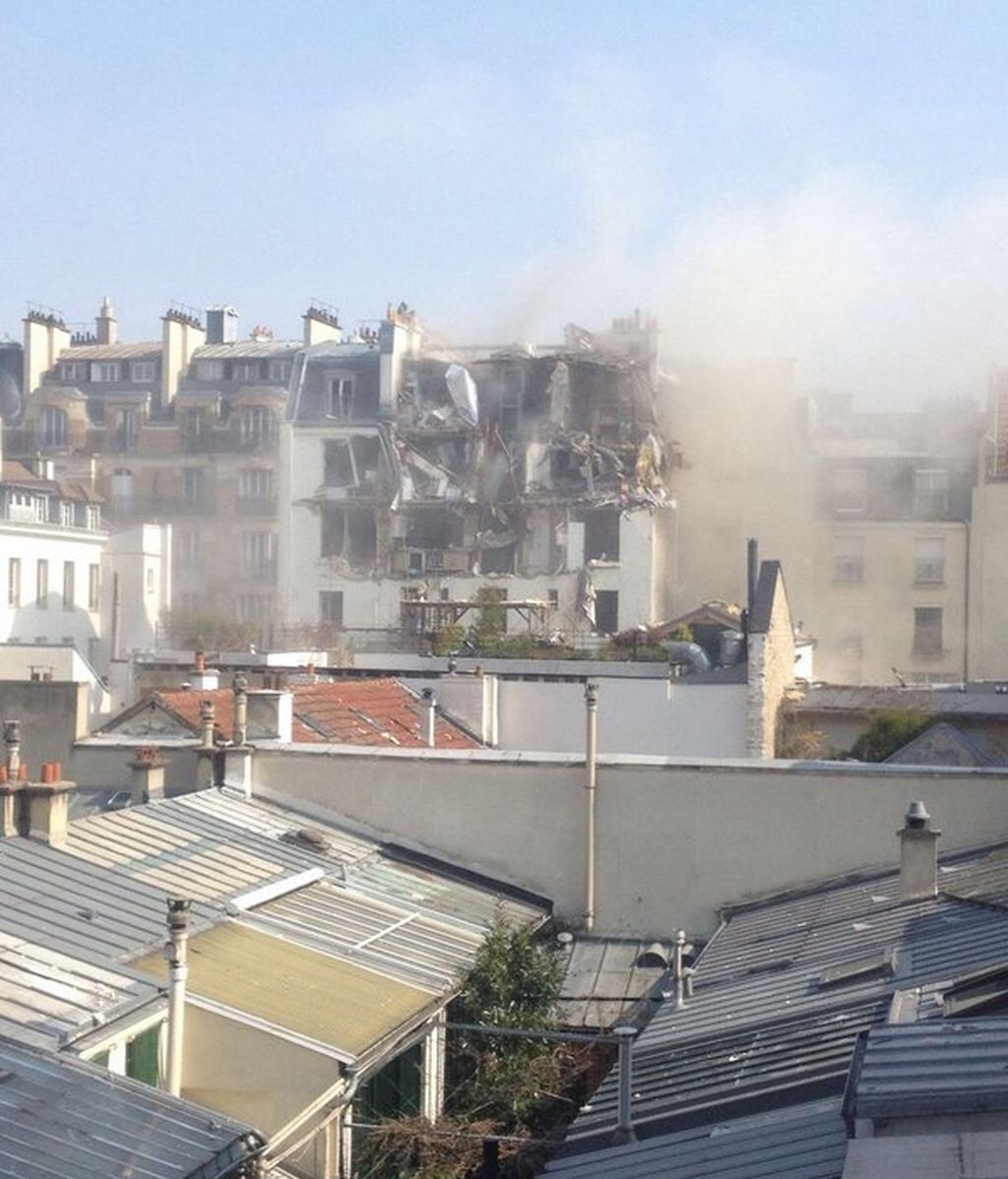 17 heridos por una explosión de gas en París