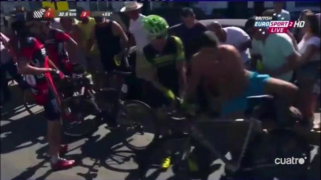 El supuesto ladrón  de bicis de la Vuelta, avisa que lo que hizo fue de ‘cachondeo’