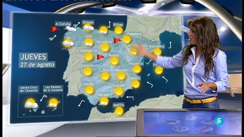 El tiempo, con Laura Madrueño