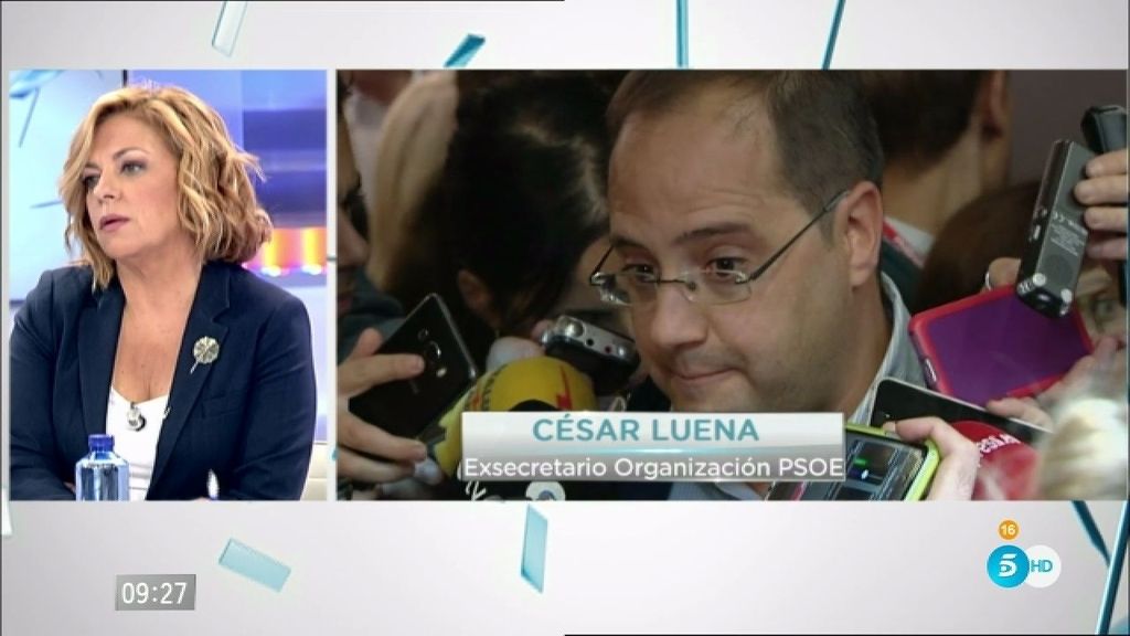 César Luena: "El PSOE nunca se rompe, pero hay una fractura muy importante"