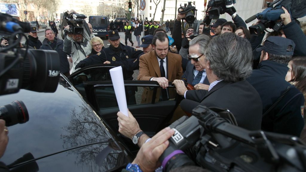 Blesa, agredido a la salida del juzgado