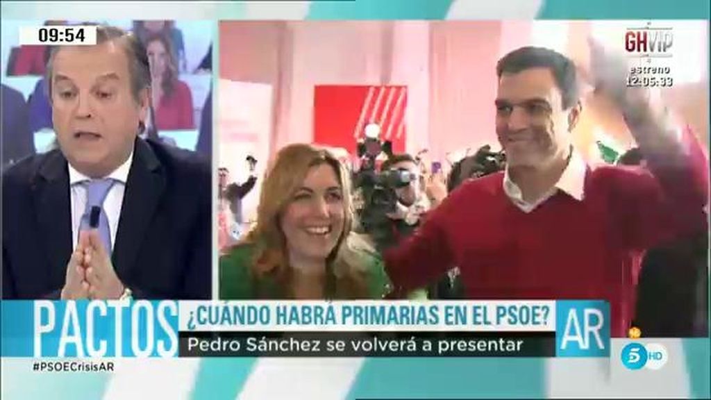 Carmona: "El Comité Federal del PSOE tiene que convocar un congreso cuanto antes"