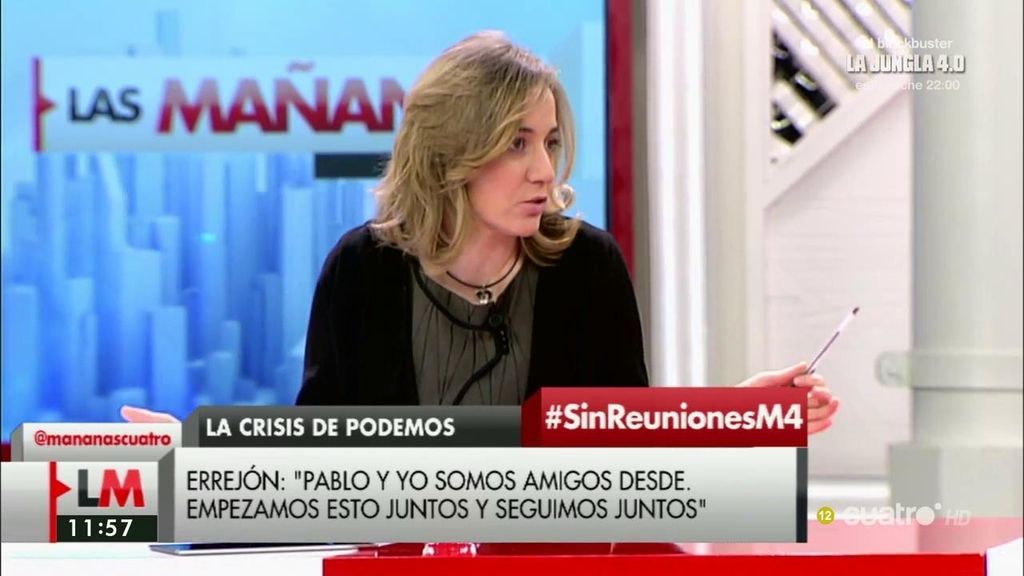 T. Sánchez, de Podemos: “Hay discrepancias sanas que no metemos bajo una alfombra”