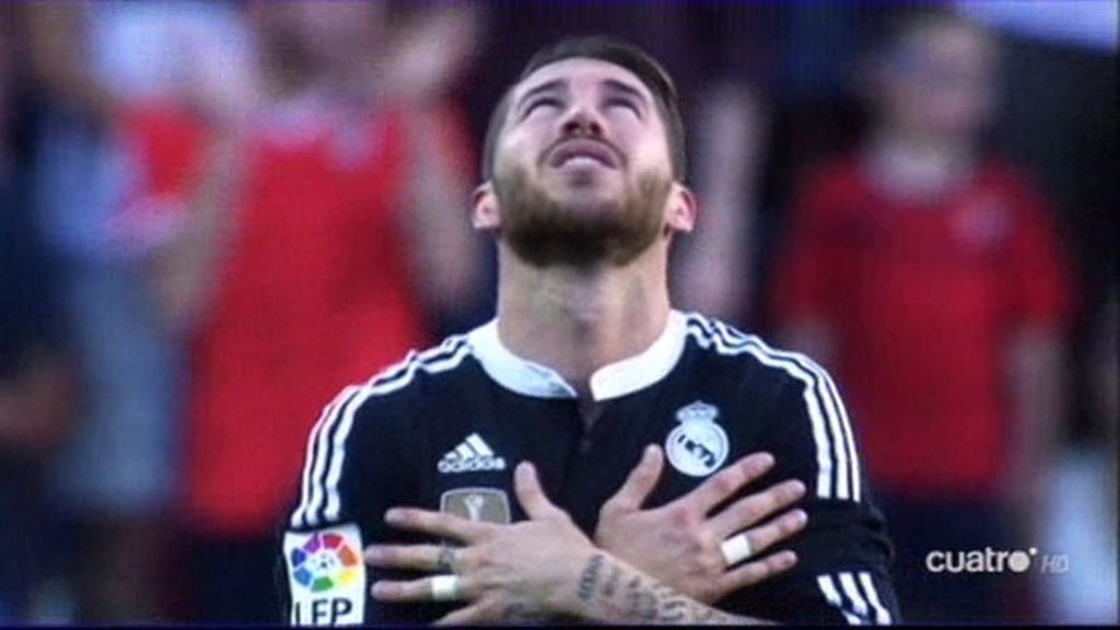 Ramos ensaya como mediocentro ante el Sevilla y se prepara para el partido de la Juve
