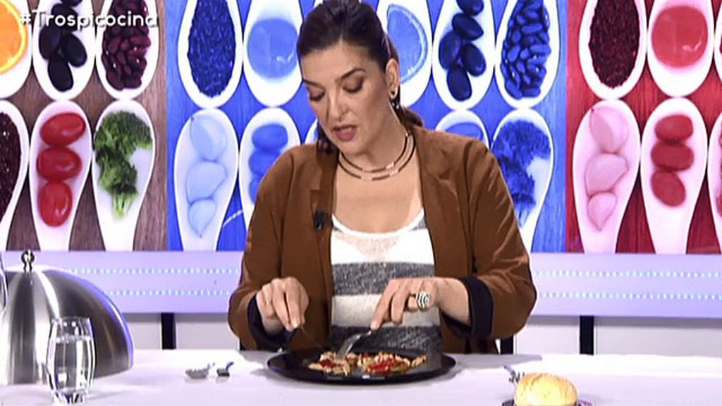 María Jiménez Latorre, sobre el plato de Fran: "La codorniz hay que limpiarla"