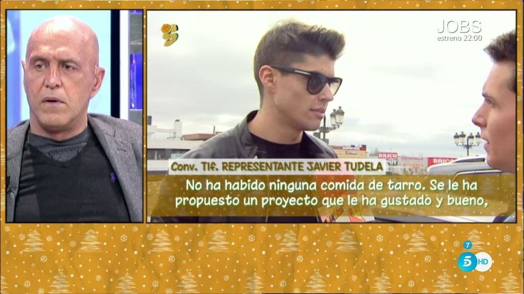 Javier Tudela “no busca ningún morbo, ni ningún conflicto”, según su representante