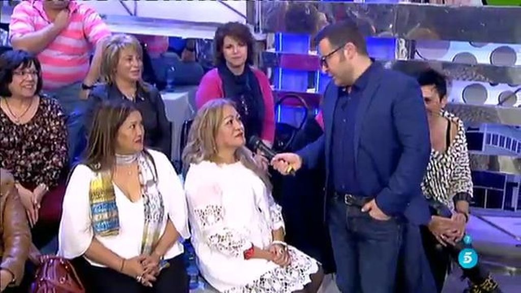 Jorge Javier Vázquez pregunta a una señora del público: "¿Ud. se está enterando?"