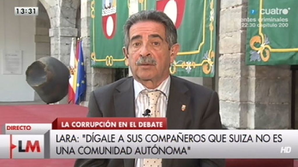 Miguel Ángel Revilla: "El problema de España no es haber tocado fondo sino salir del fondo"