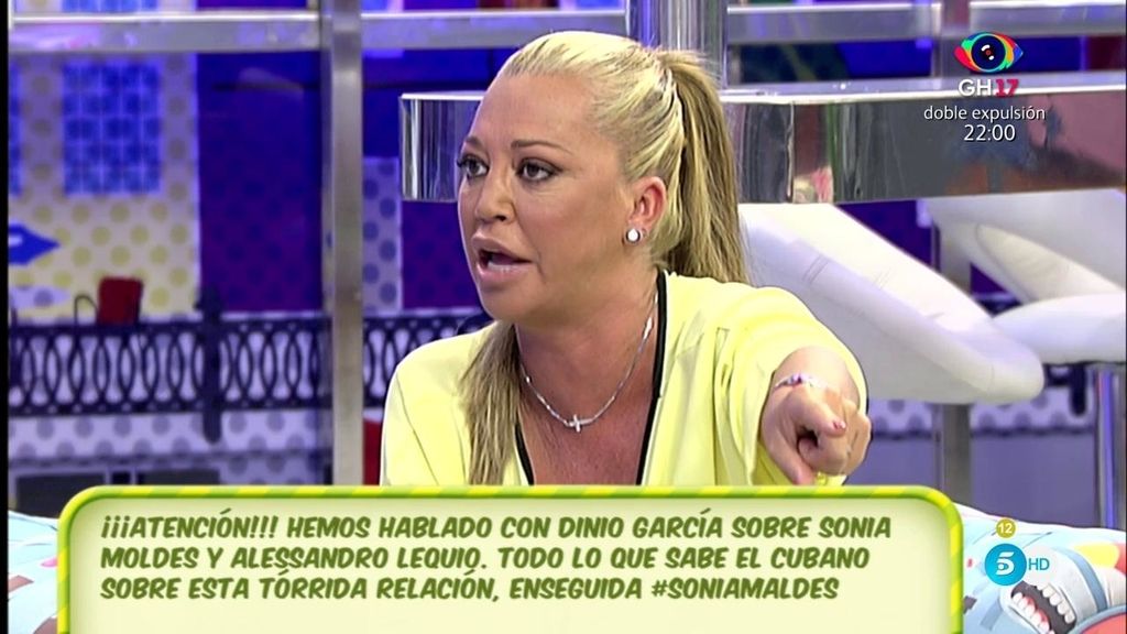 Belén, de Lequio: "Me podría haber cebado con él y no lo hago para que aprenda"