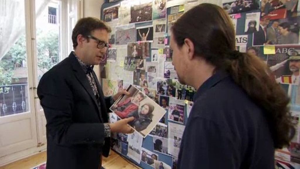 Pablo Iglesias viendo una foto con Errejón: "Nos hemos hecho mayores"