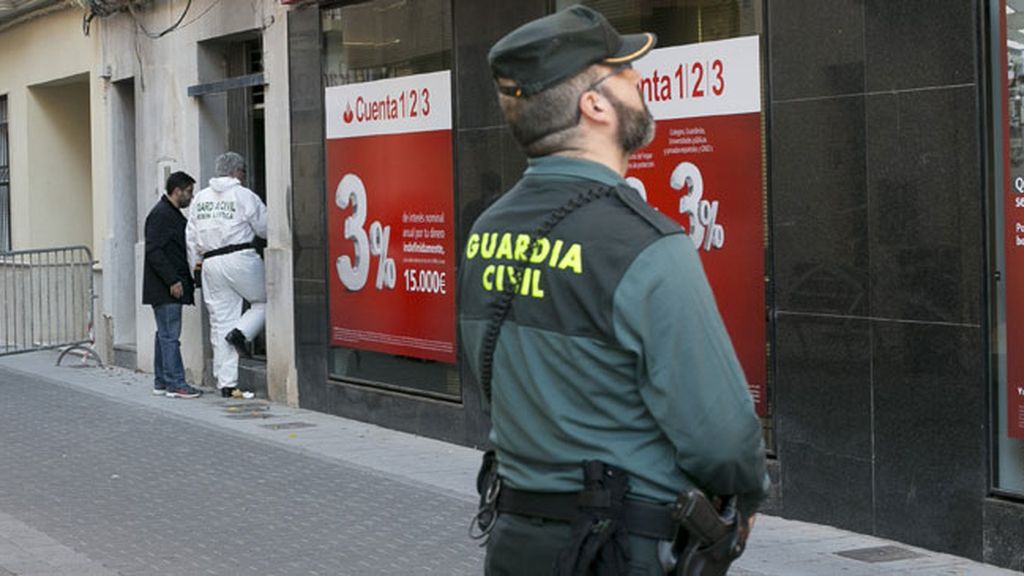 La Guardia Civil evita un atraco a un banco en Nules, Castellón