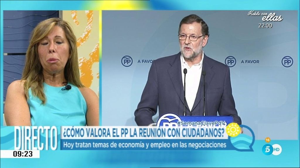 Alicia Sánchez Camacho: "Mariano Rajoy es nuestro caballo ganador"