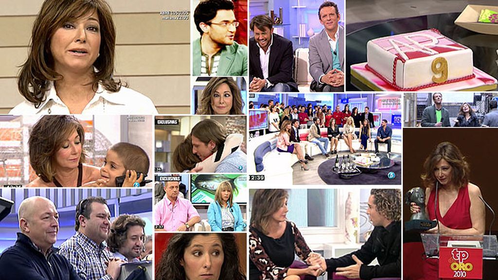 Nueve años de información, exclusivas y éxitos con 'El programa de Ana Rosa'