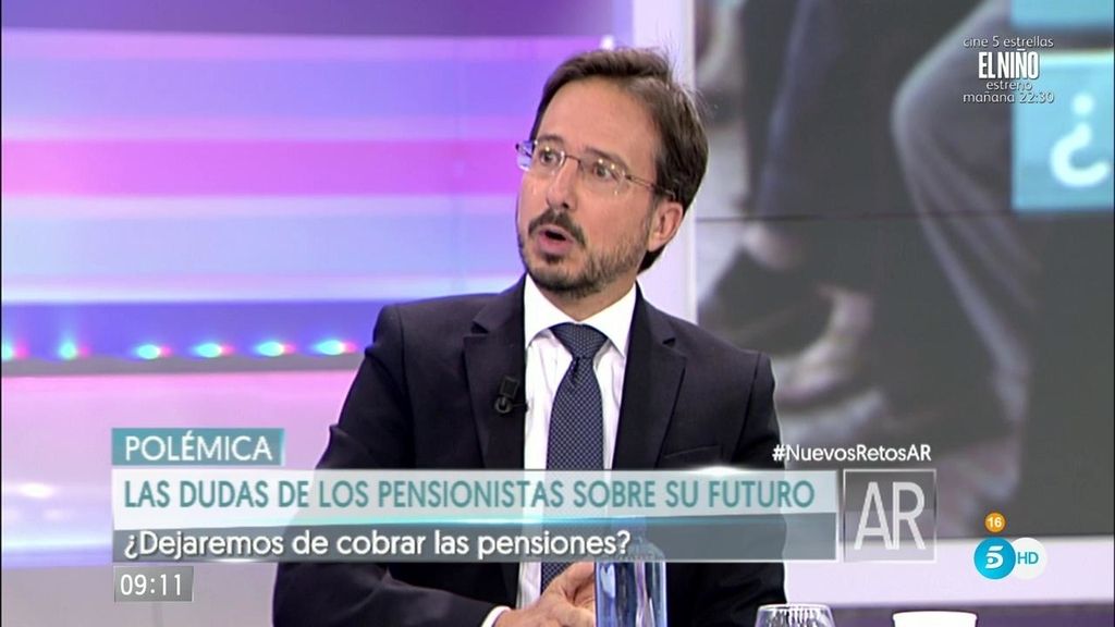J. Ignacio:" Si los partidos usan las pensiones como arma arrojadiza, podrían peligrar"