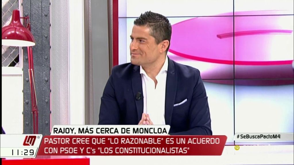 Alfonso Merlos: “El presidente, de forma confidencial, está haciendo lo que puede para la abstención del PSOE”