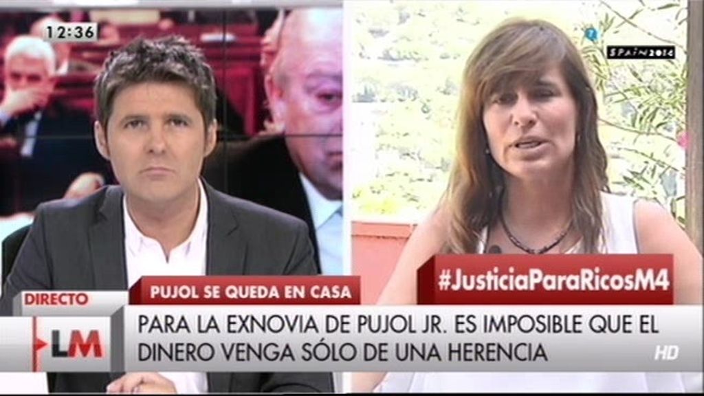 Victoria Álvarez, ex de Pujol: "La cantidad defraudada supera los 2.000 millones"