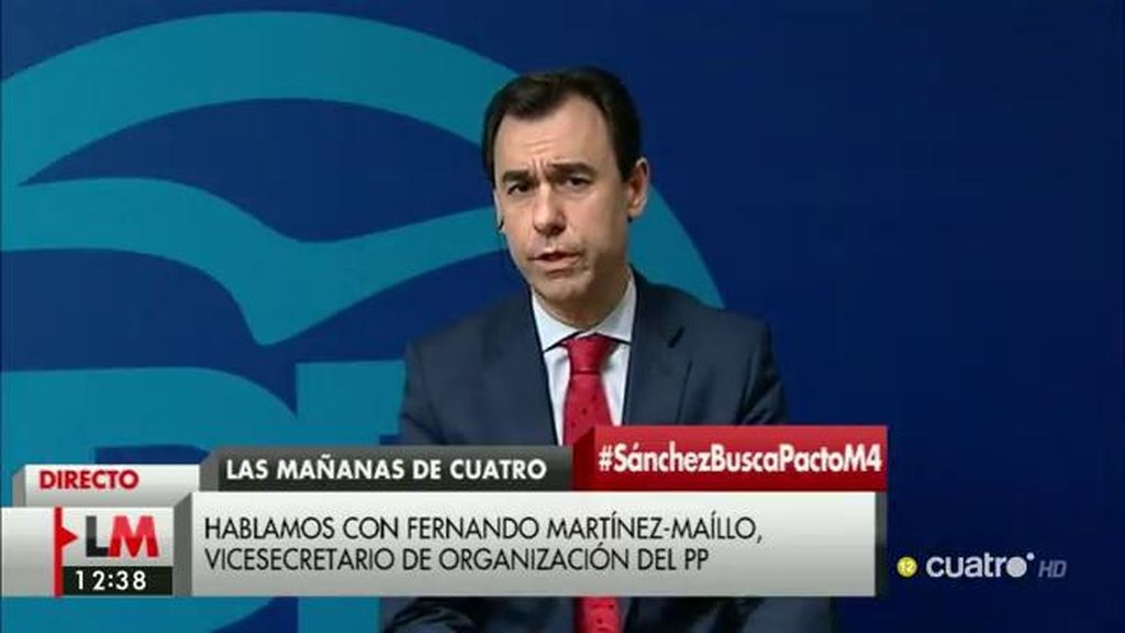 Fernando Martínez – Maíllo: “Ojalá el Partido Socialista entre en razón”