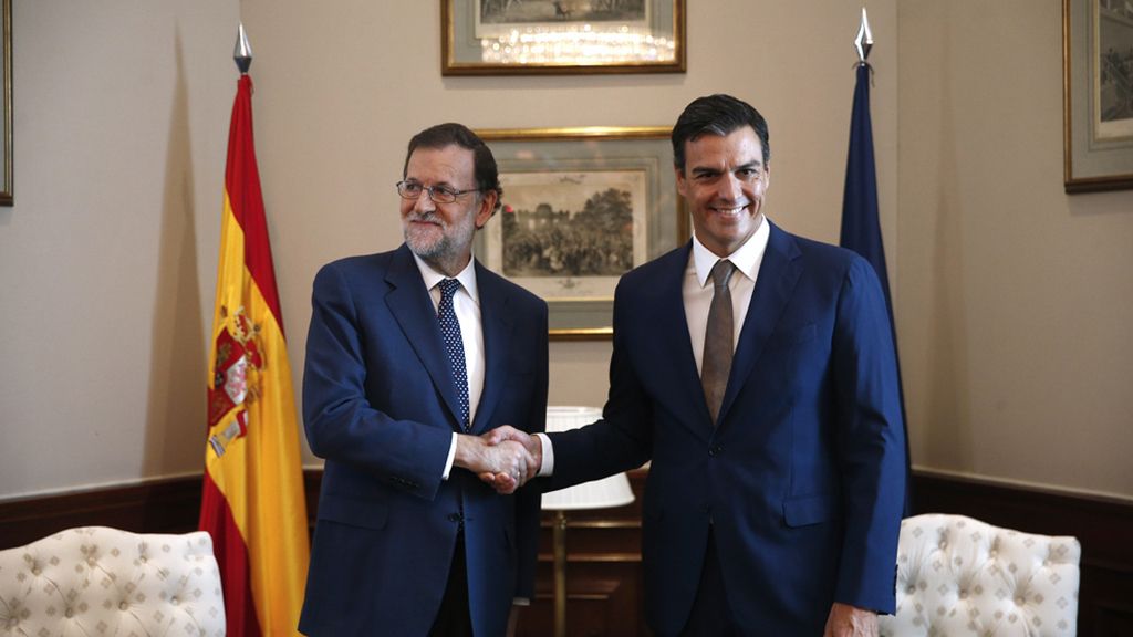 Rajoy y Sánchez: 25 minutos de reunión