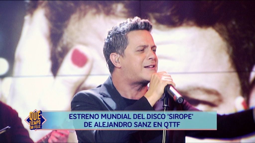 ¿Recordáis este momento? Alejandro Sanz cantó en primicia un 'single' su álbum 'Sirope'